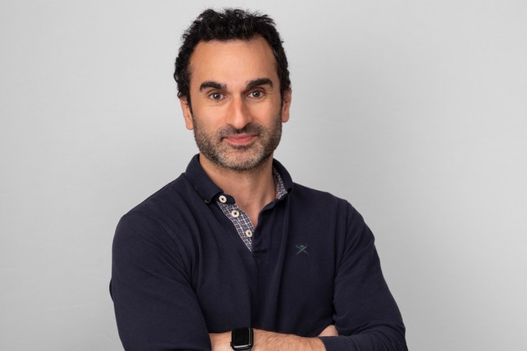 Arman Tahmassebi, CEO of Flagstone, in a professional setting discussing business strategy and leadership.