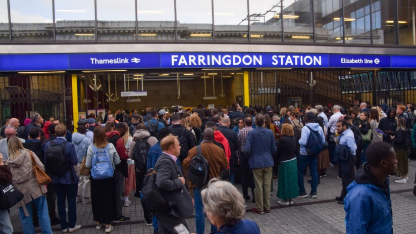 Tube Strikes Farringdon