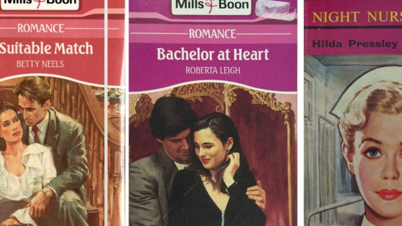 Gen Z readers engaging with Mills & Boon romance novels, highlighting a resurgence in popularity among younger audiences