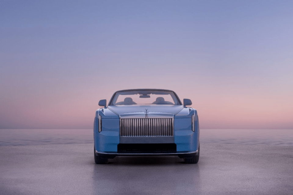 The new Rolls-Royce project Nightingale car