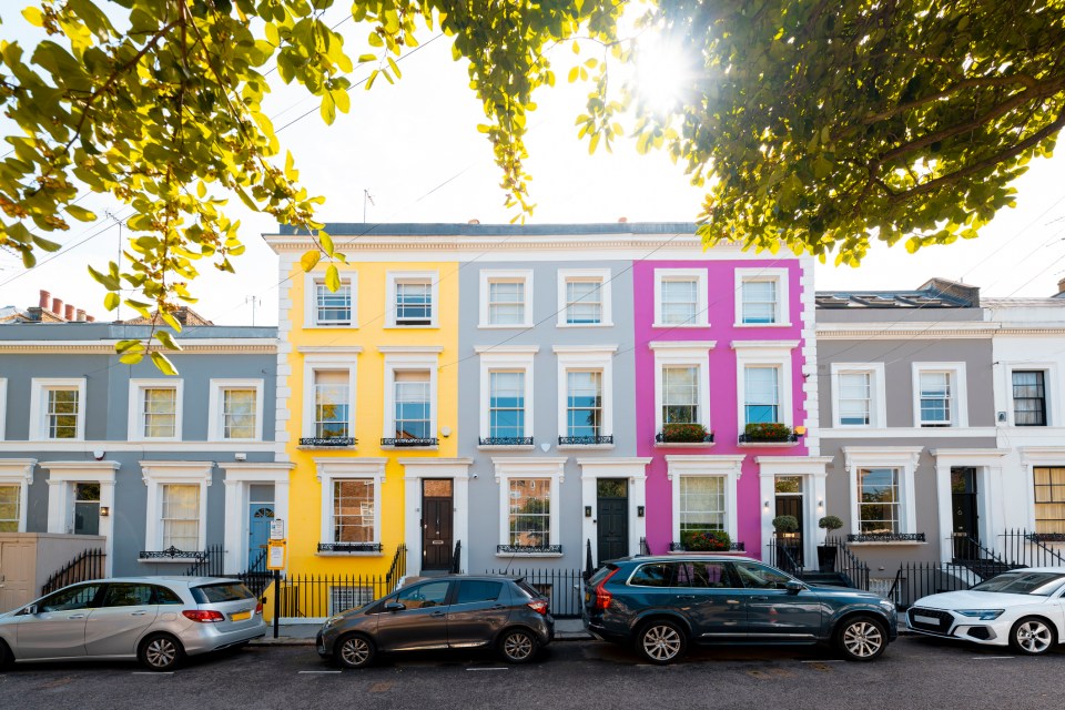 Kensington area street view showcasing historic architecture and bustling urban life