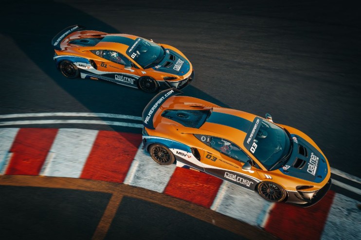 McLaren logo prominently displayed on a sleek sports car, highlighting its iconic design and automotive excellence.