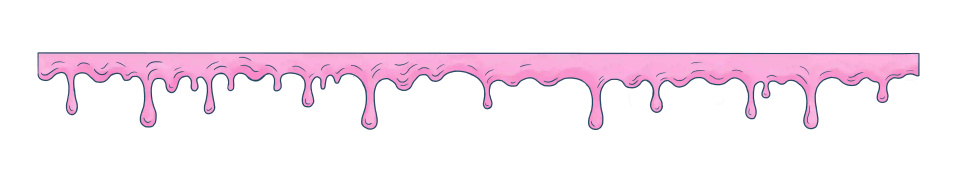 Pink slime separating into distinct layers, illustrating a chemical reaction in an industrial setting.