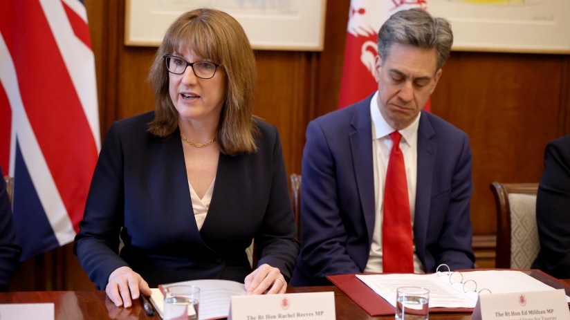 Rachel Reeves and Ed Miliband
