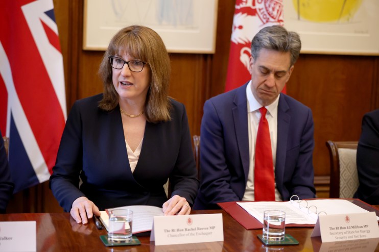 Rachel Reeves and Ed Miliband
