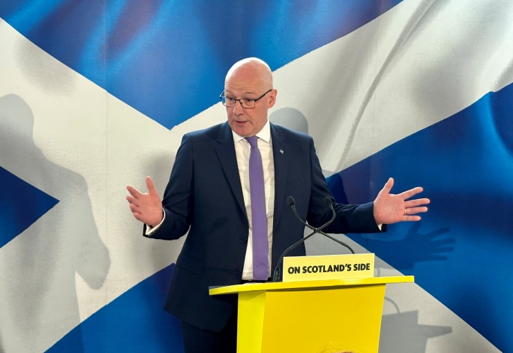 SNP leader John Swinney wants to cap the price of food