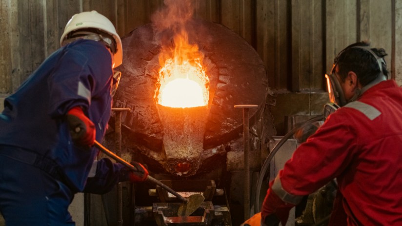 Anglo Asian smelter facility showcasing industrial infrastructure and machinery in a business news context
