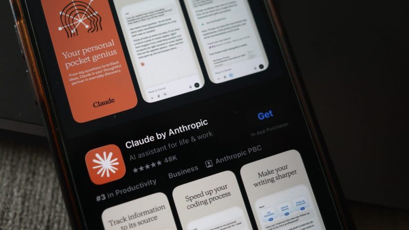 Claude AI interface showcasing advanced features in a business setting