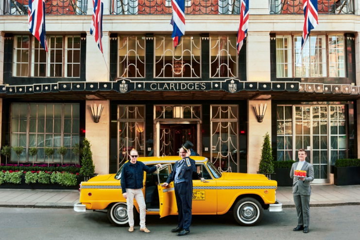 Dante Claridges new restaurant interior showcasing modern decor and vibrant ambiance in a bustling city setting