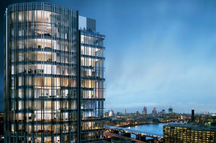 Southbank Tower luxury homes facing mansion tax implications in cityscape setting