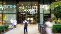 Googles modern Kings Cross headquarters showcasing innovative architecture in Londons dynamic tech district