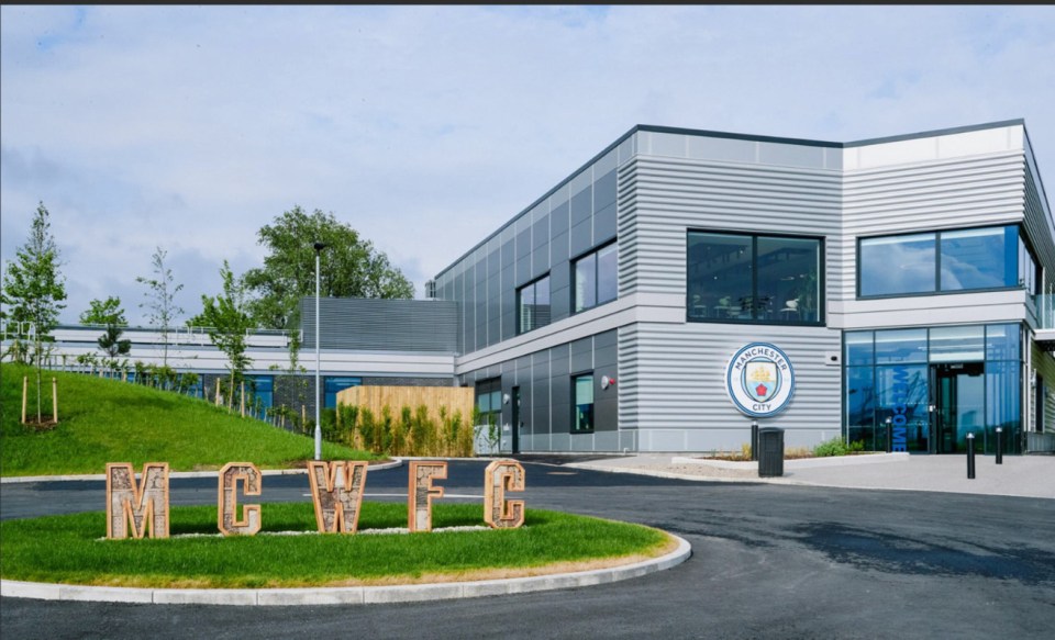 Manchester City Women's new training centre