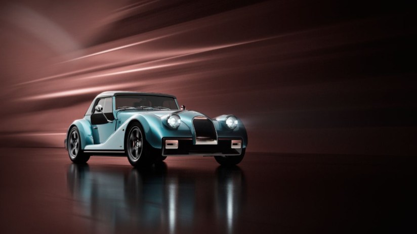 Morgan SuperSport showcased in sleek design, highlighting its unique craftsmanship and modern engineering features.
