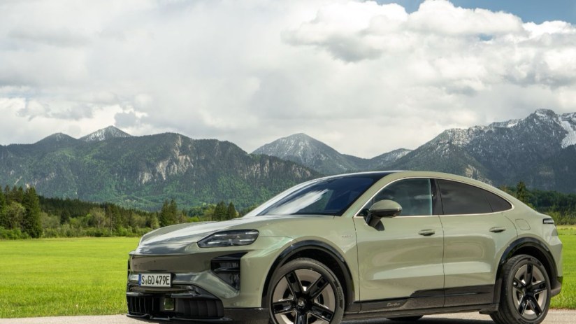 Porsche Cayenne SUV in sleek design on display, highlighting luxury features and modern automotive elegance
