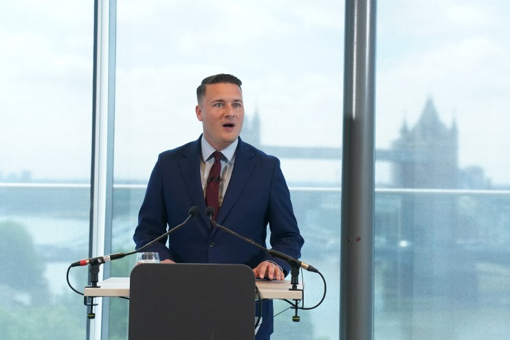 Labour leadership hopeful Wes Streeting