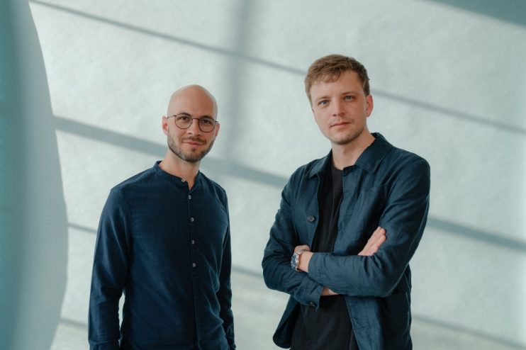 Cortea founders Valentin Neumann and Phillipp Hovelmann standing together, with Neumann on the left and Hovelmann on the r...