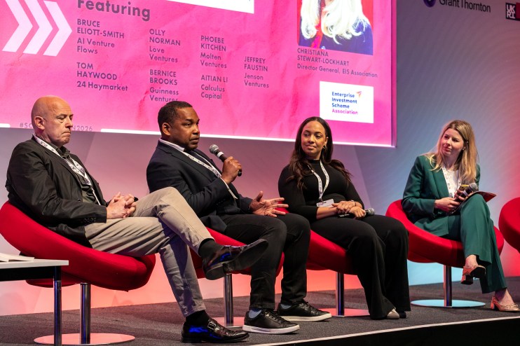 EIS and SEIS investors panel discussing fundraising insights at SCALE Summit, April 22, 2026