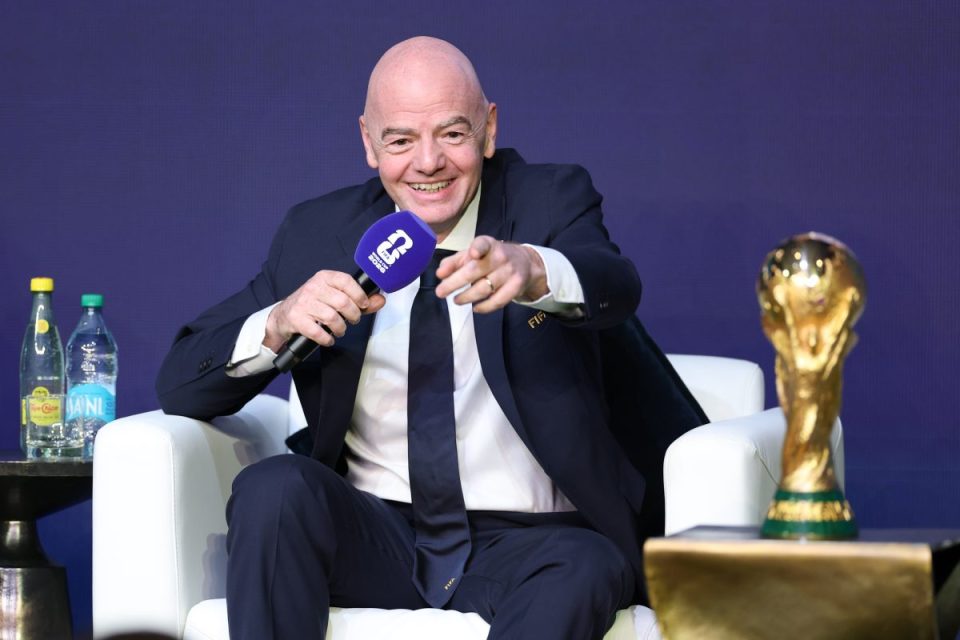 Fifa president Gianni Infantino