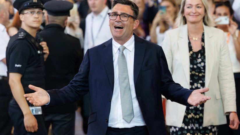 Andy Burnham returns to Parliament