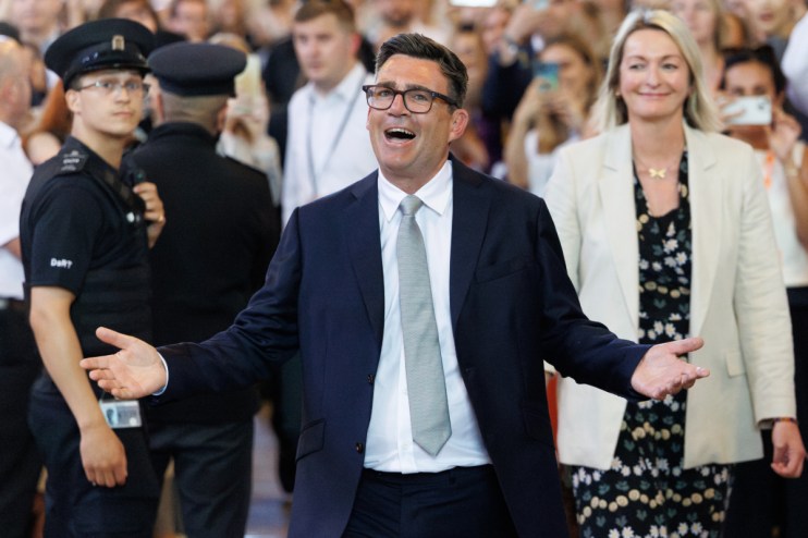 Andy Burnham returns to Parliament