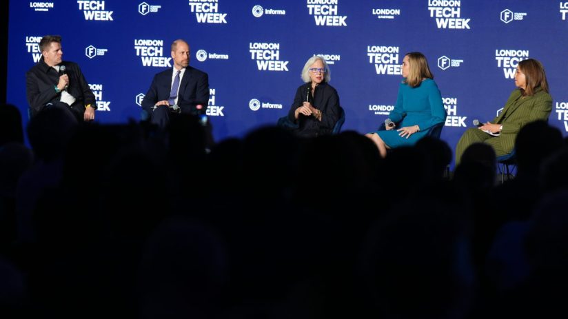 Experts discuss innovation at London Tech Week 2026 panel with diverse tech leaders engaging in insightful dialogue.