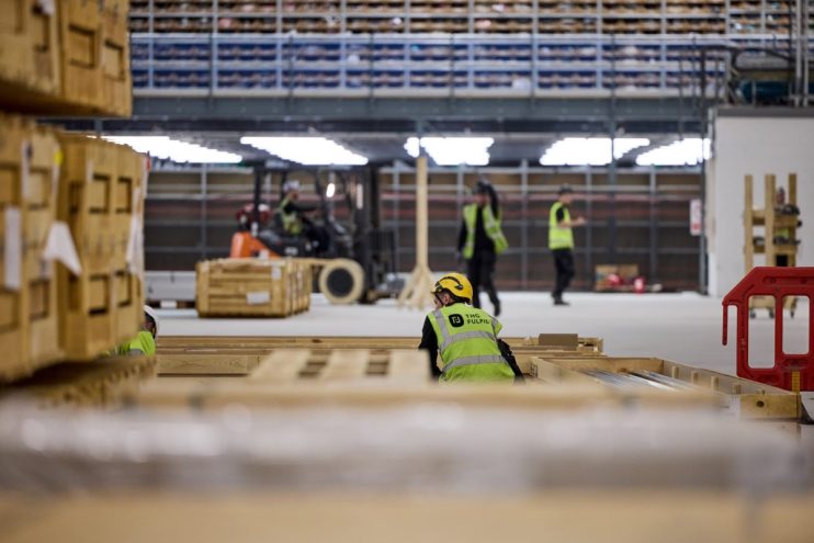 THG Fulfil and Footasylum partnership showcasing efficient logistics solutions in a modern warehouse setting