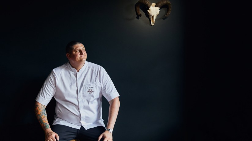 Gareth Ward at Ynyshir restaurant, showcasing culinary excellence, credited to Lafont Hospitality.