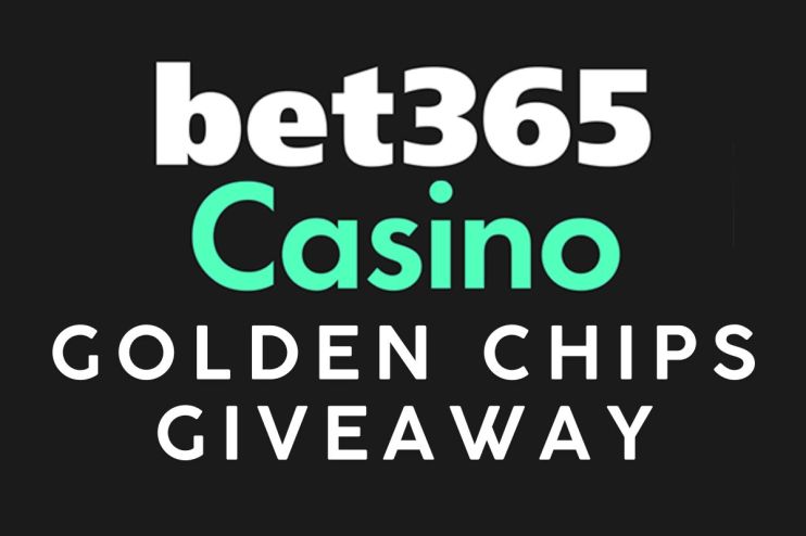 Bet365 Casino Golden Chips Giveaway promotion highlighting exclusive casino gaming rewards and bonuses for players.