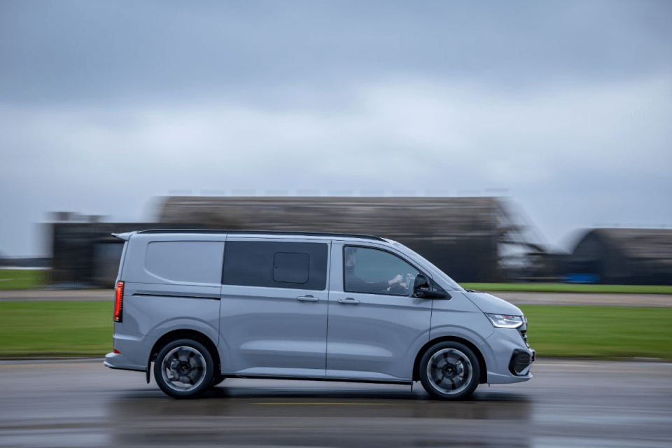 Tim Pitt drives the 2026 VW Transporter Sportline, a versatile van or people carrier with a dash of hot hatch style