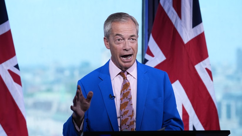 Nigel Farage is furious