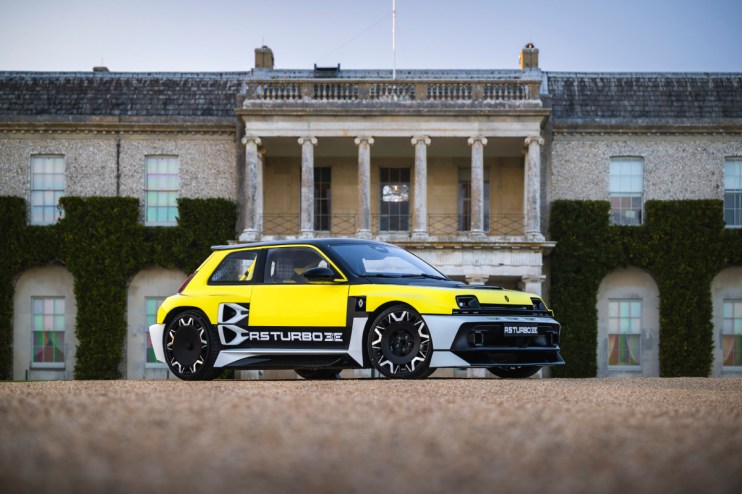 Renault's 5 Turbo 3E will make its UK debut at the Goodwood Festival of Speed