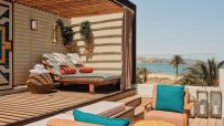 Luxurious COYA Ibiza Mirador Roof Top Suite with stunning views, elegant decor, and premium amenities for a lavish stay.
