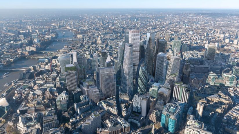Aerial view of western city cluster development in February 2026 showcasing modern skyline and urban expansion