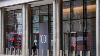 Freshfields office building exterior with modern architecture, reflecting a business environment and corporate professiona...