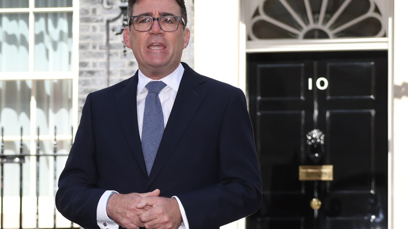 Andy Burnham Downing Street