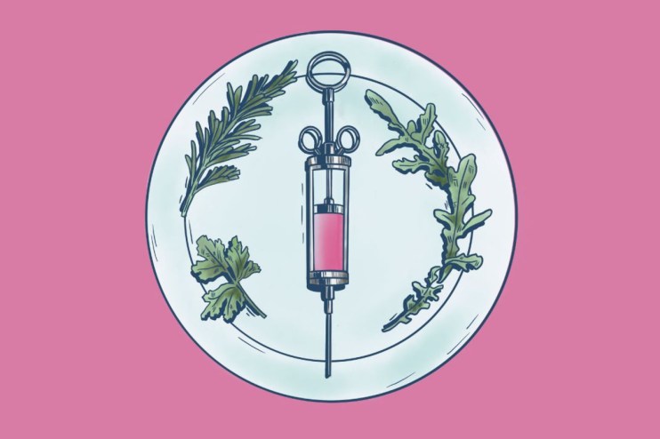 Ozempic tablet on a plate highlighting medications role in weight loss and diabetes management in healthcare news.