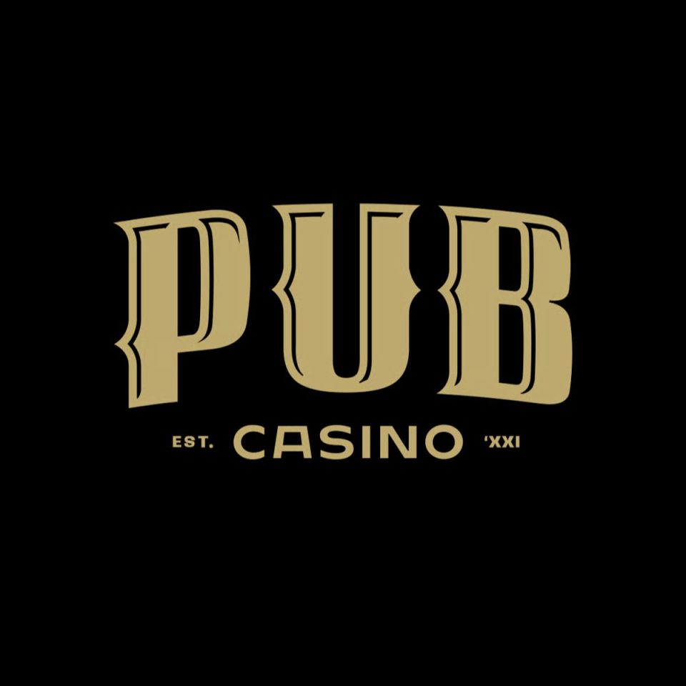 Pub Casino Logo featuring vibrant colors and bold text, representing the brands identity in the entertainment industry.