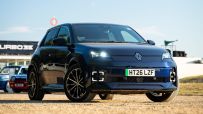 Renault 5 E Tech 2025 model showcasing sleek design and innovative technology in the automotive industry news update