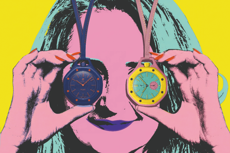 Swatch watch collection showcasing vibrant colors and innovative designs on a sleek display, perfect for fashion enthusiasts