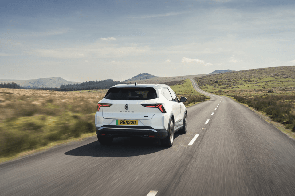 The latest Renault Scenic E-Tech is a long-range electric SUV that is well suited to family life
