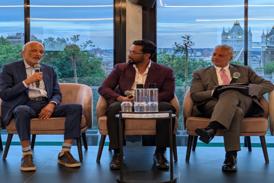 Indiaspora event at Londons Skyline venue, showcasing cultural exchange and networking among global Indian leaders