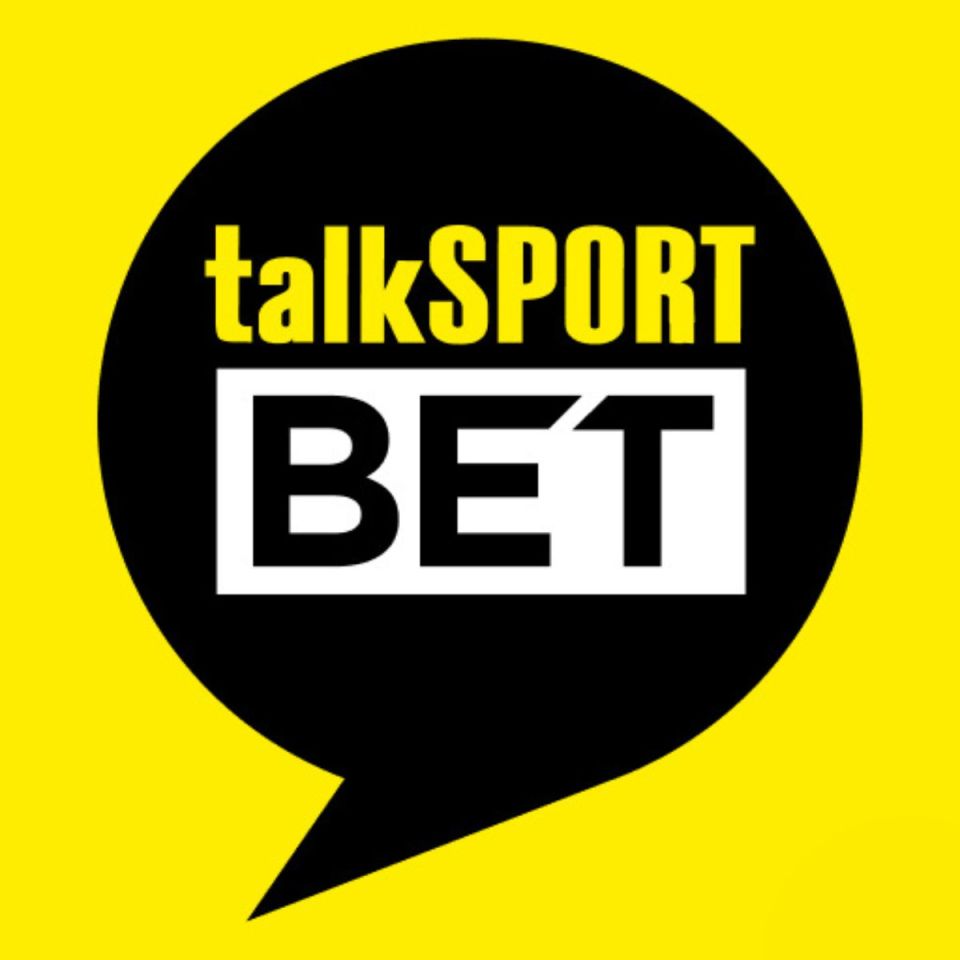 talkSPORT BET logo featuring bold typography and vibrant colors on a dynamic background for sports betting news