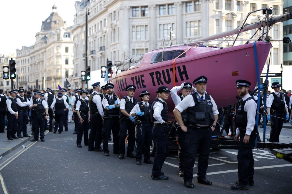 BRITAIN-POLITICS-ENVIRONMENT-CLIMATE-DEMONSTRATION