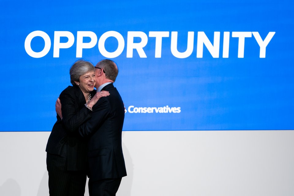 Conservative Party Leader Speaks To Conference On Day Four
