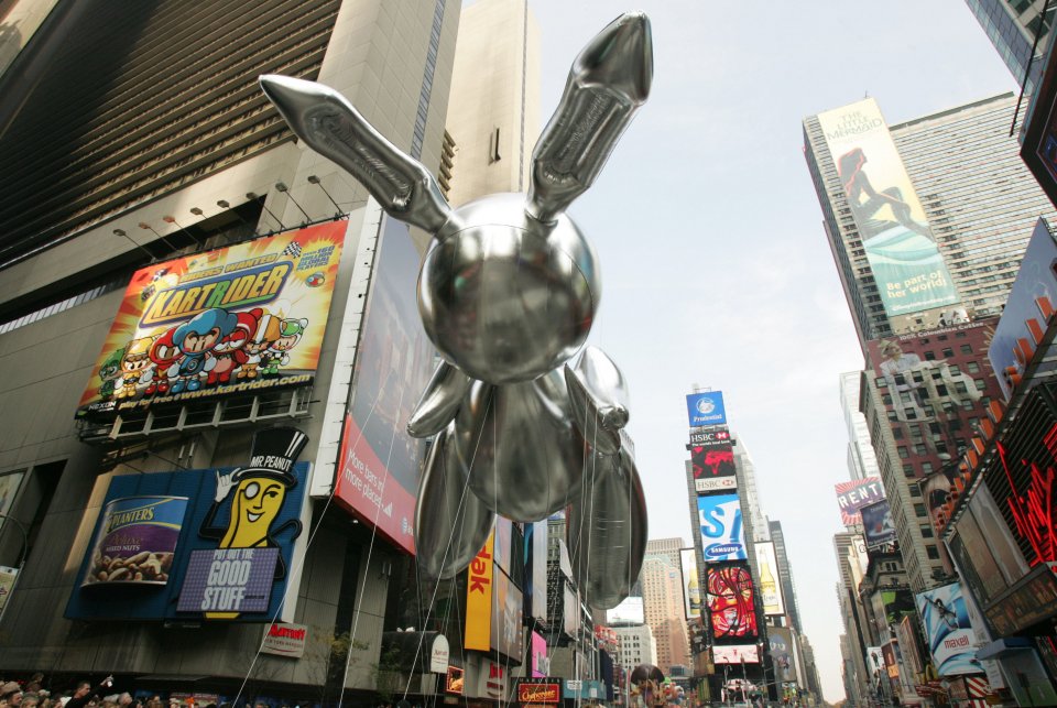 Crowds Gather For Macy's Annual Thanksgiving Day Parade