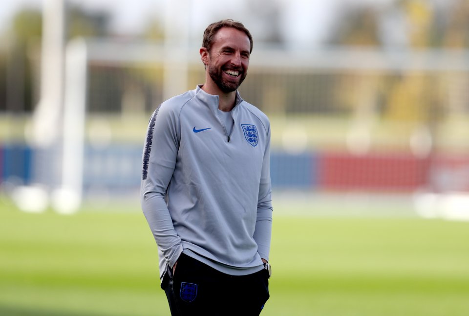England Training Session