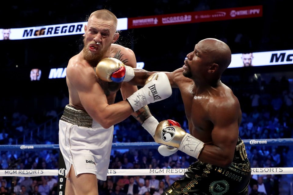 Floyd Mayweather Jr. v Conor McGregor
