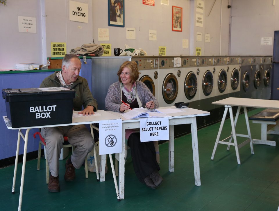 Polling Stations Across The UK