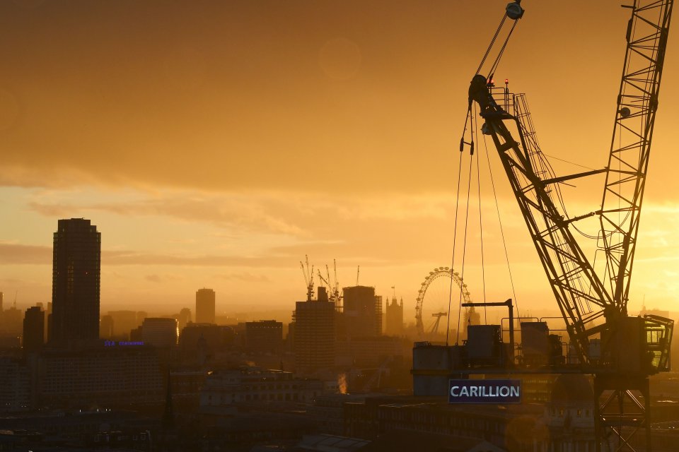 TOPSHOT-BRITAIN-ECONOMY-CONSTRUCTION-COMPANY-CARILLION