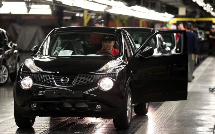 Nissan plant in Sunderland